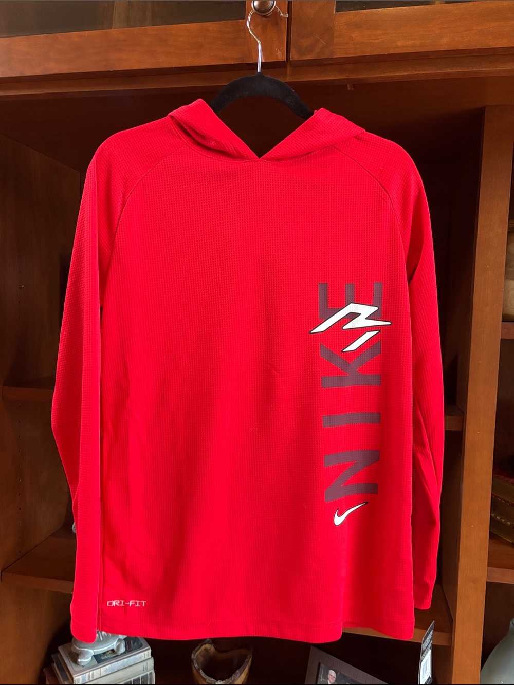 NWT Nike Youth XL Pullover Red Hoodie 3Brand Russell Wilson